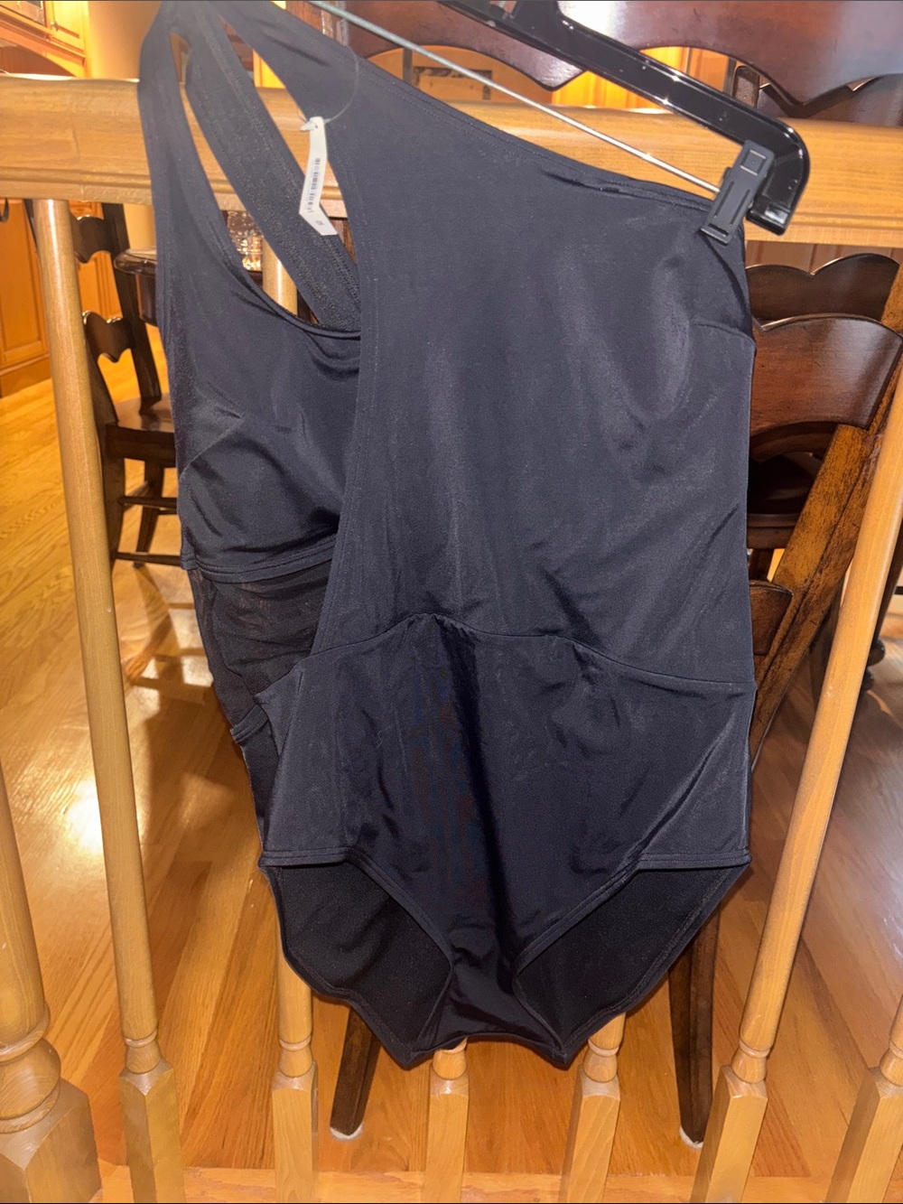 Adore Me Black One-Piece Swimsuit